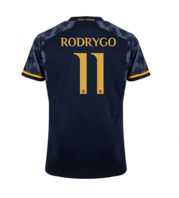 Real Madrid Rodrygo Goes #11 Replika Udebanetrøje 2023-24 Kortærmet